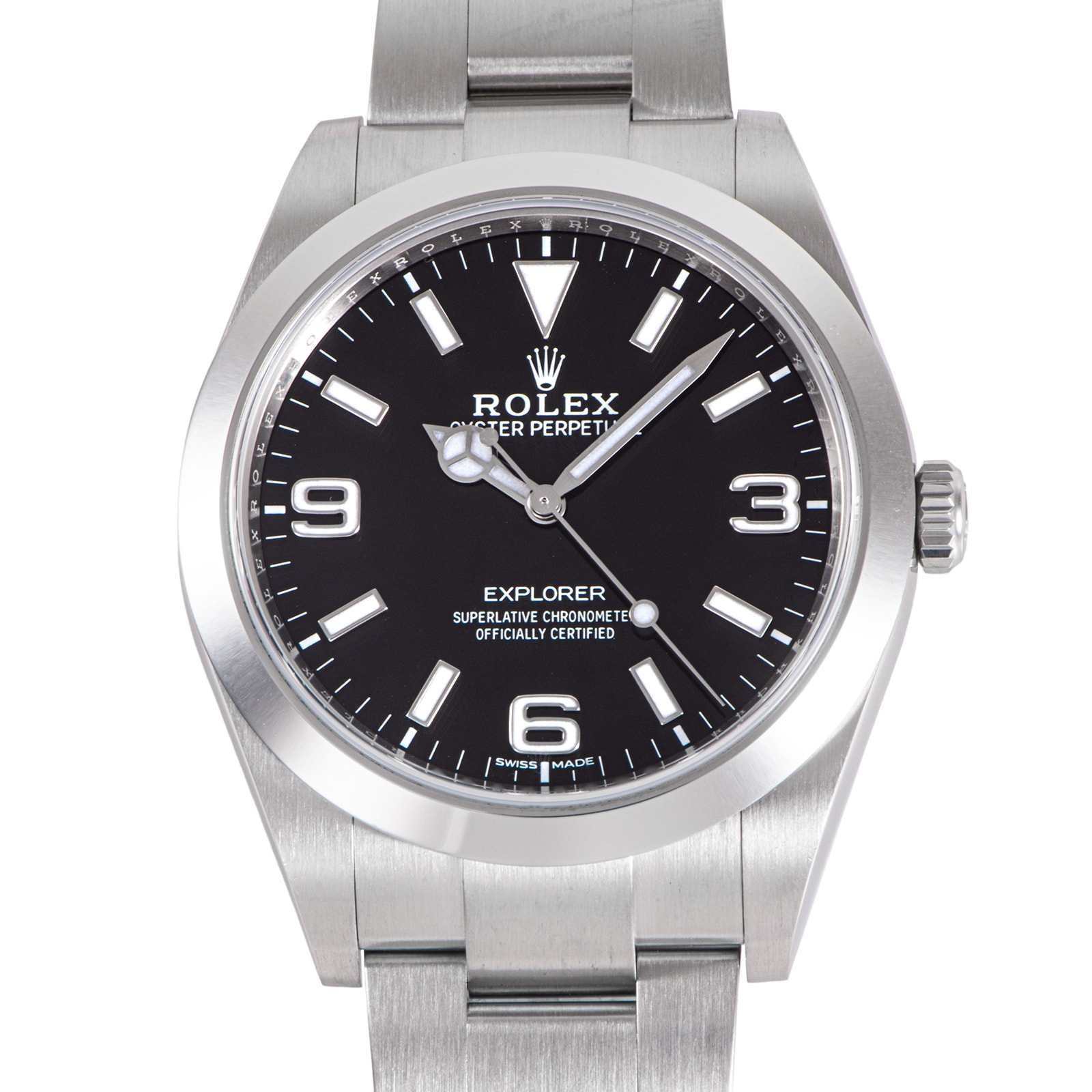 ROLEX ロレックス エクスプローラー1 214270 後期ダイヤル ステンレススチール【中古】