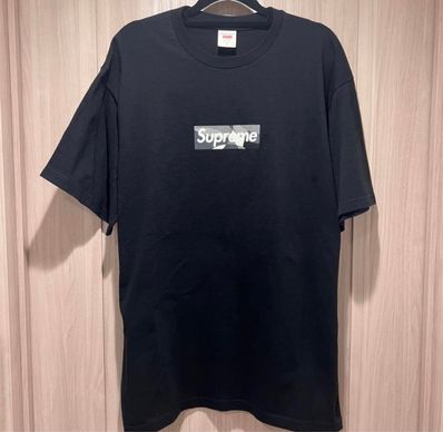 Supreme / Emilio Pucci® Box Logo Tee "Black/Black"