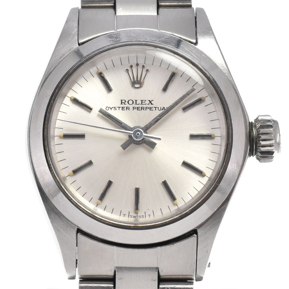 ロレックス ROLEX 6618 ヴィンテージ オイスターパーペチュアル Cal.1161 自動巻き レディース 良品 C#146486
