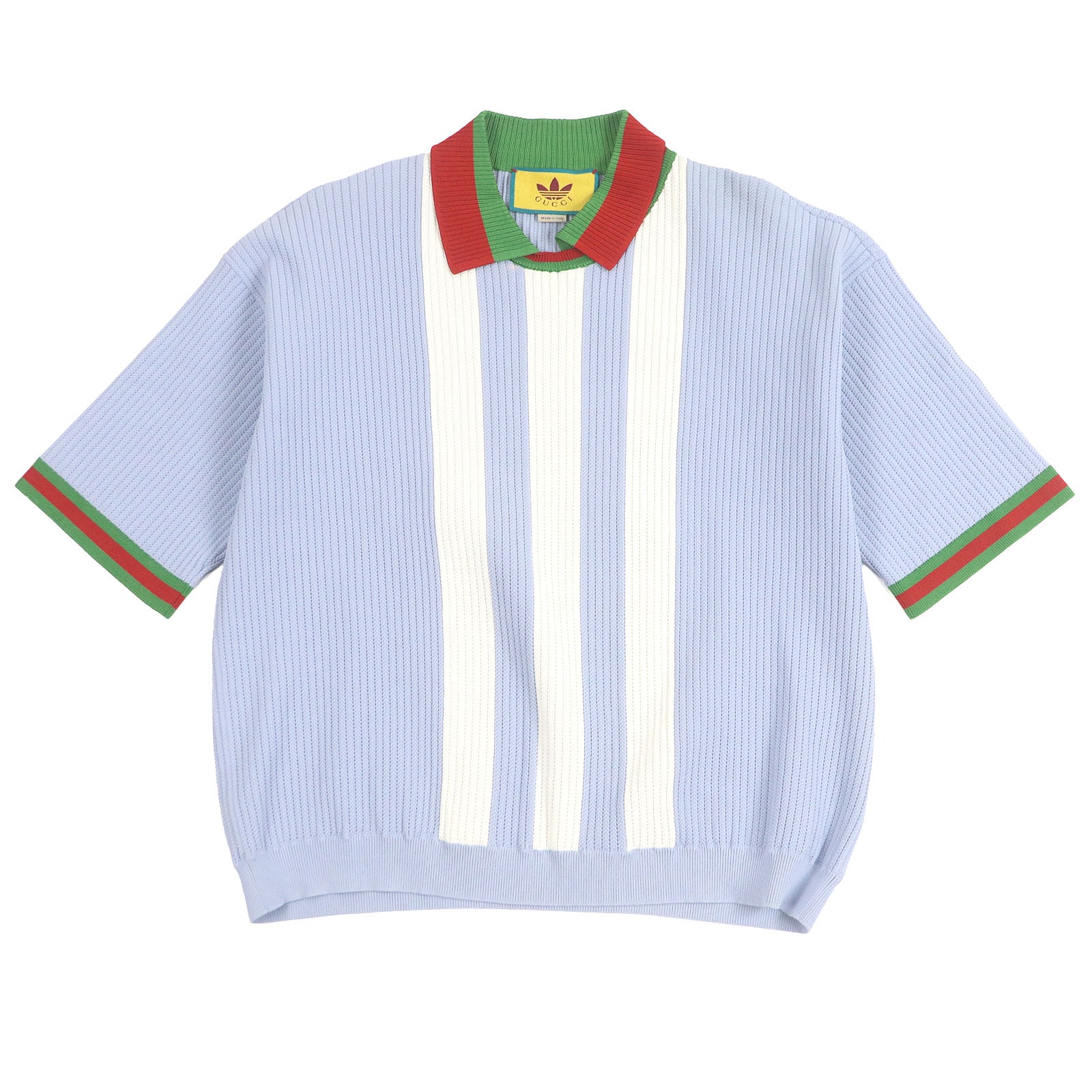 極美品 グッチ×アディダス
 トップス ライトブルー メンズ S 700482