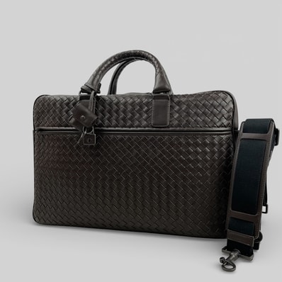 Bottega Veneta Intrecciato 2Way Briefcase ボッテガ ヴェネタ イントレチャート 2WAY ビジネスバッグ ブリーフケース