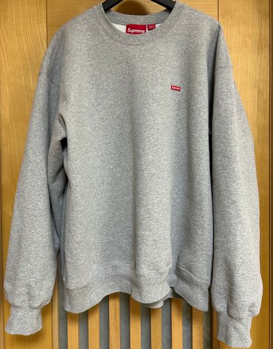 Supreme Small Box Crewneck "Heather Grey"