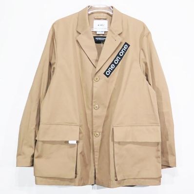 UNDERCOVER x WTAPS T/C TWILL ARMY PK WIDE JKT "Beige"