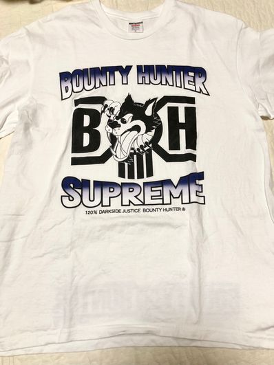 Supreme Bounty Hunter Wolf Tee "White"