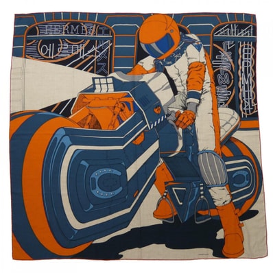 エルメス HERMES MYSTERIOUS RIDER 553817T カレH140 ショール