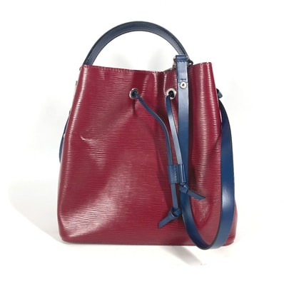 ルイヴィトン LOUIS VUITTON ネオノエ M55303 エピ ハンドバッグ 2WAY 斜め掛け 巾着 バイカラー ショルダーバッグ エピレザー チェリーベリー ワインレッド