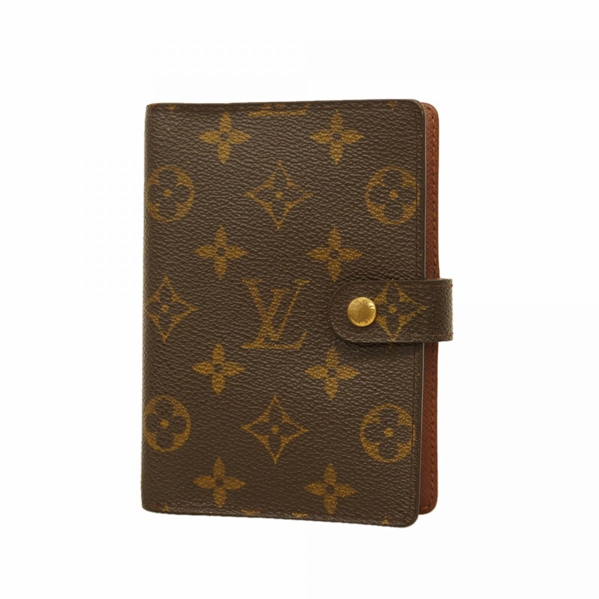 【6dc2844】ルイヴィトン 手帳カバー モノグラム アジェンダPM R20005 ブラウン【中古】メンズ レディース ユニセックス