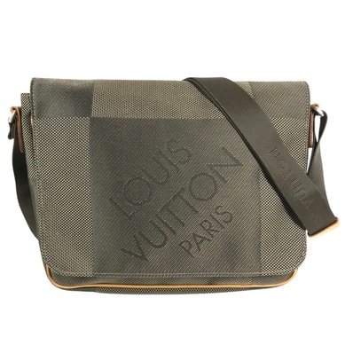 ルイヴィトン LOUIS VUITTON メサジェ M93030 ダミエジェアン カバン フラップ 斜め掛け ショルダーバッグ ダミエジェアンキャンバス テール カーキ