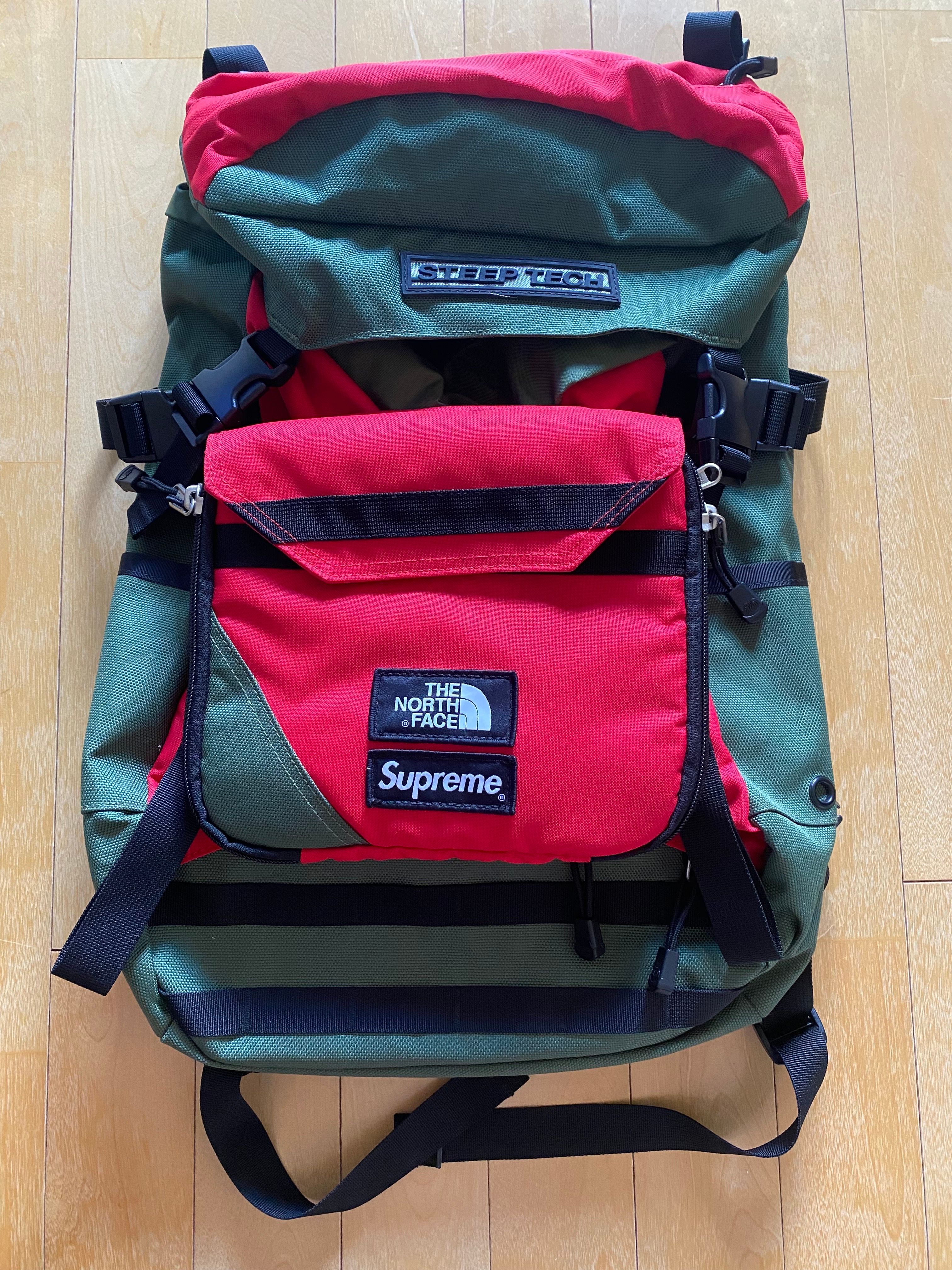 Supreme The North Face Steep Tech Backpack "Olive"