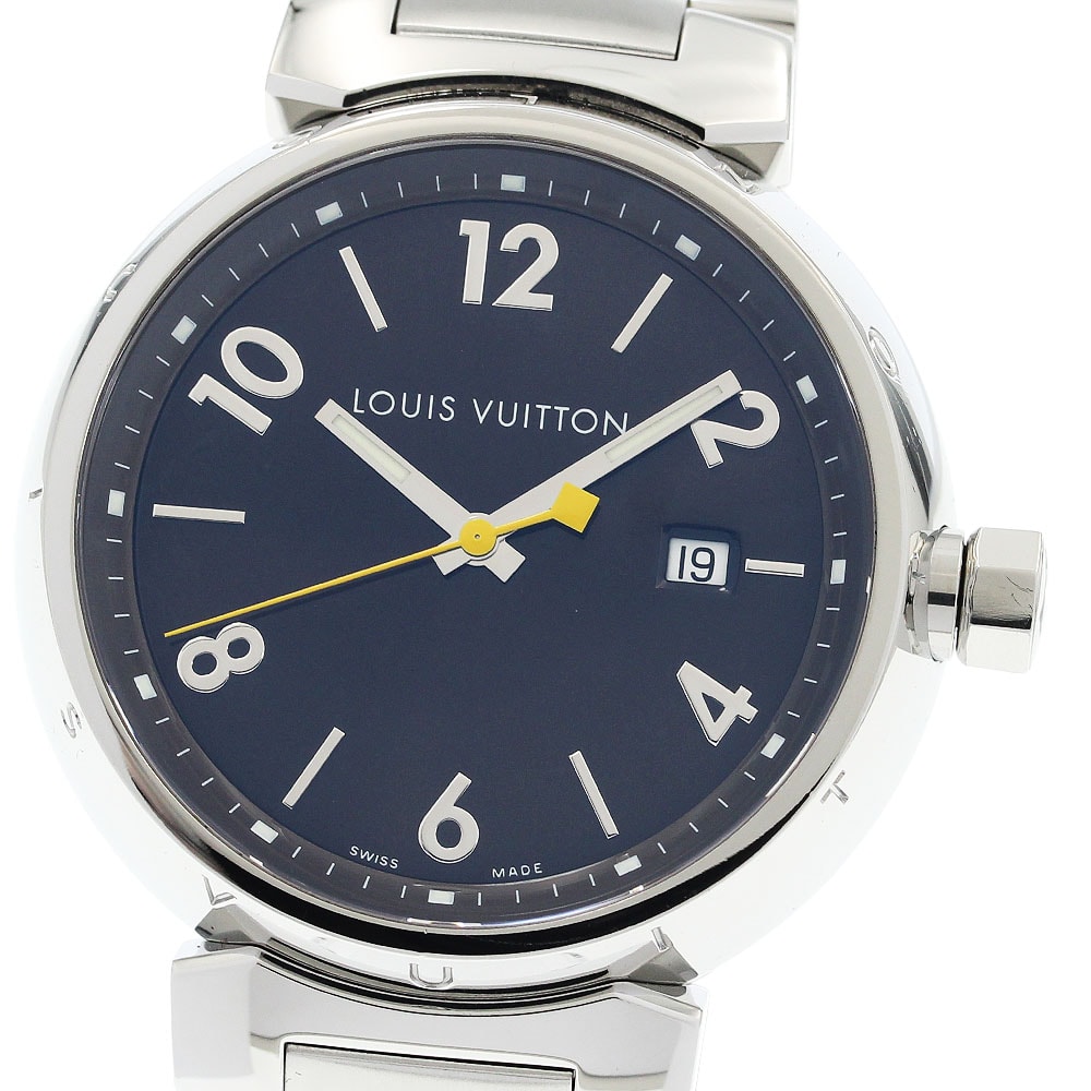 ☆良品  ルイ・ヴィトン タンブール デイト Q1111 メンズ 【中古】