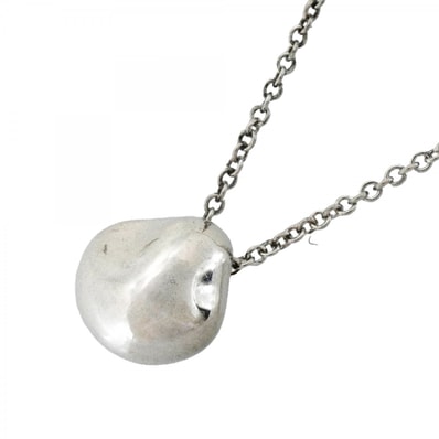 【6jdb0335-k】ティファニー ネックレス ナゲット シルバー925【中古】レディース