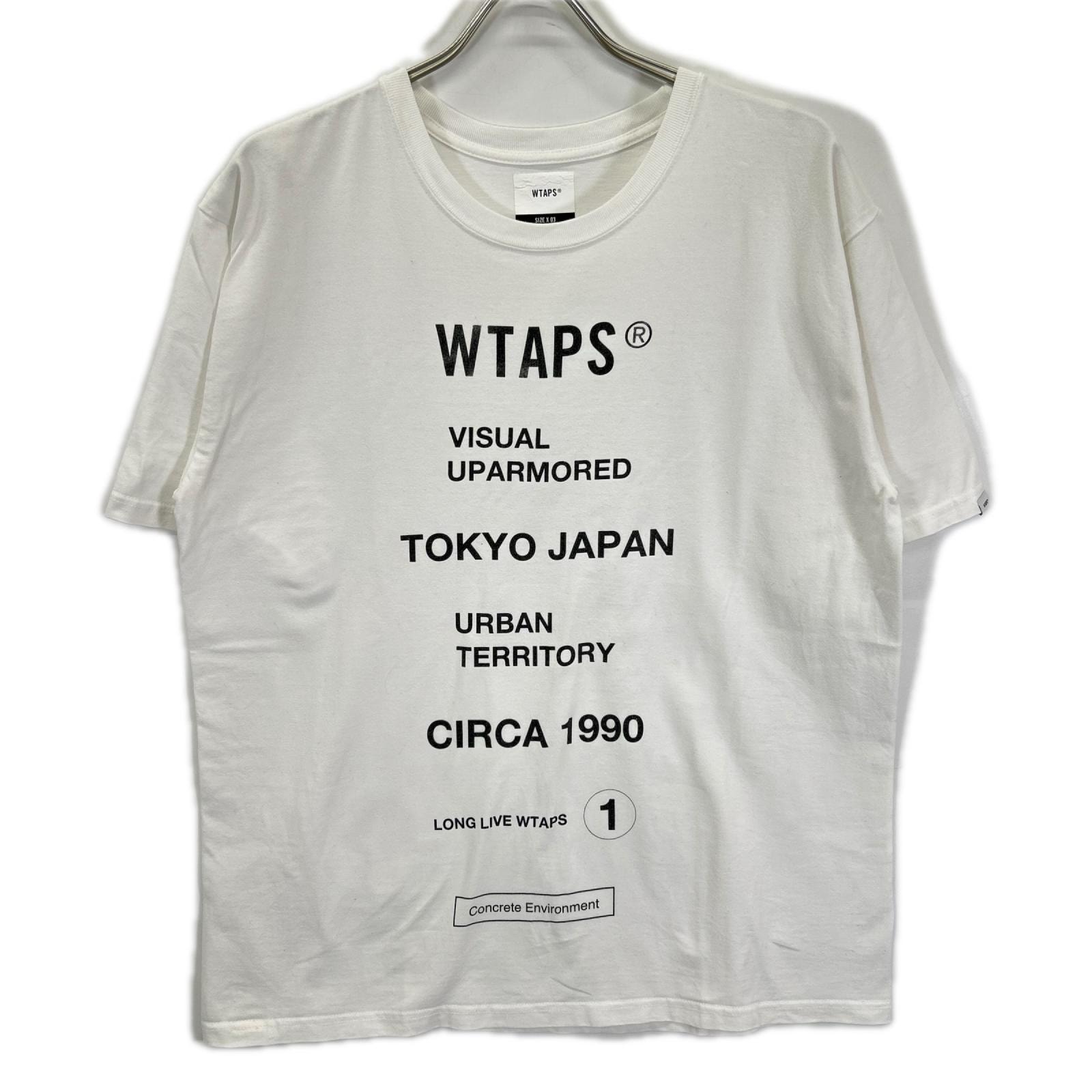 ダブルタップス ホワイト CIRCA TEE プリントTシャツ X03