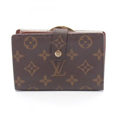 ルイ・ヴィトン LOUIS VUITTON ポルトモネ ビエ ヴィエノワ 二つ折り財布 財布 PVC モノグラム レディース ブラウン系 M61663 【中古】
