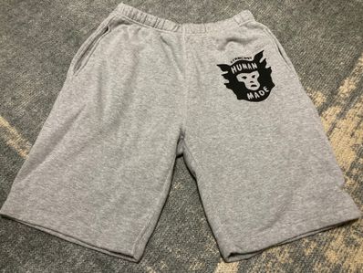 HUMAN MADE SWEAT SHORTS "Grey"