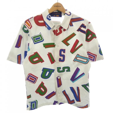 ルイヴィトン LOUIS VUITTON NBAバスケットボールレターオーバーシャツ HLS01WES9 S/Sシャツ