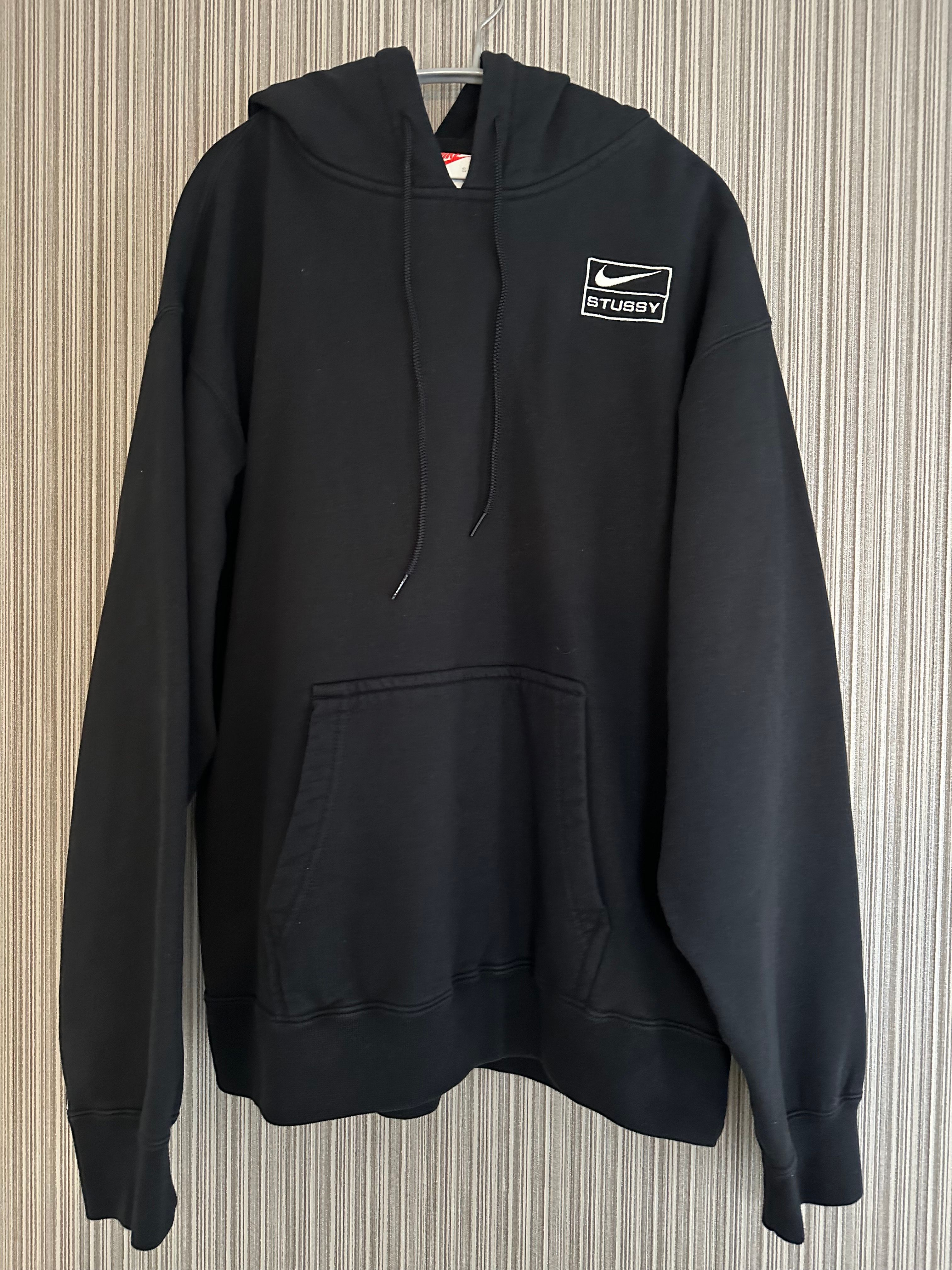 Stussy × Nike NRG Washed Hoodie (US Size) "Black" DN4028-010