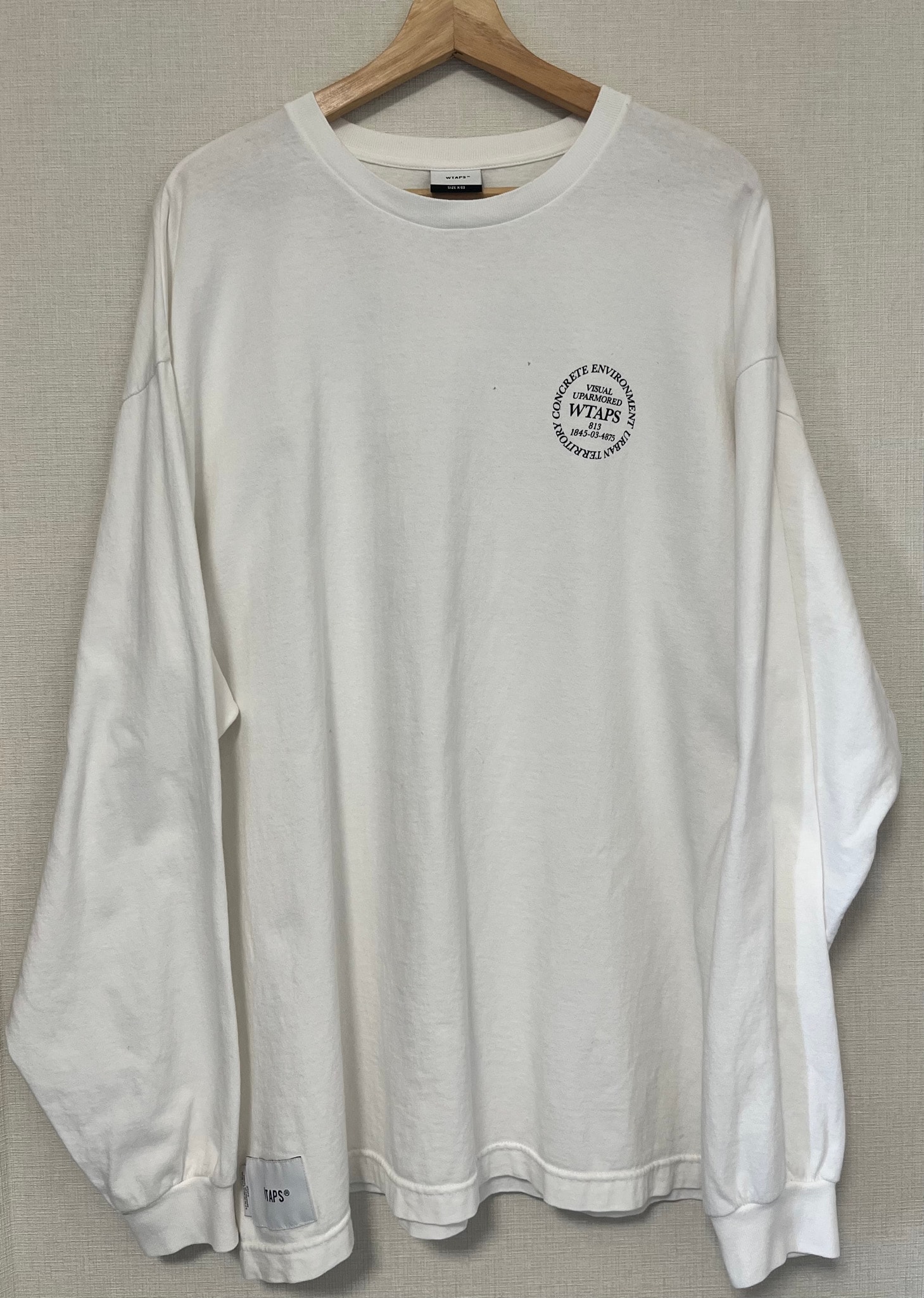 wtaps L/S tee ロンT サークル