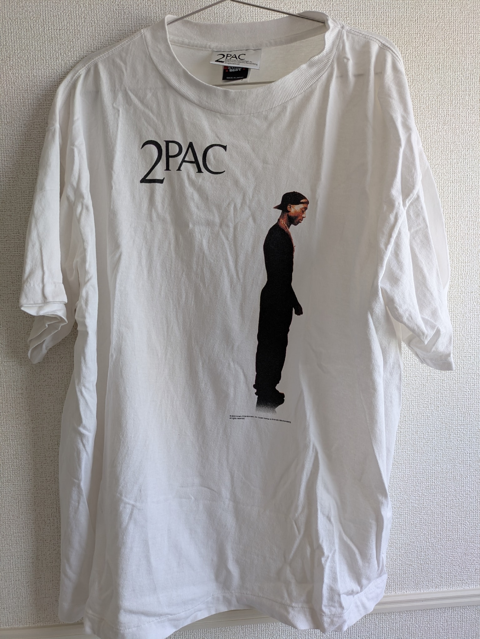 SAINT Mxxxxxx x 2PAC SS T-Shirt "White" SM-HR8-0000-C15
