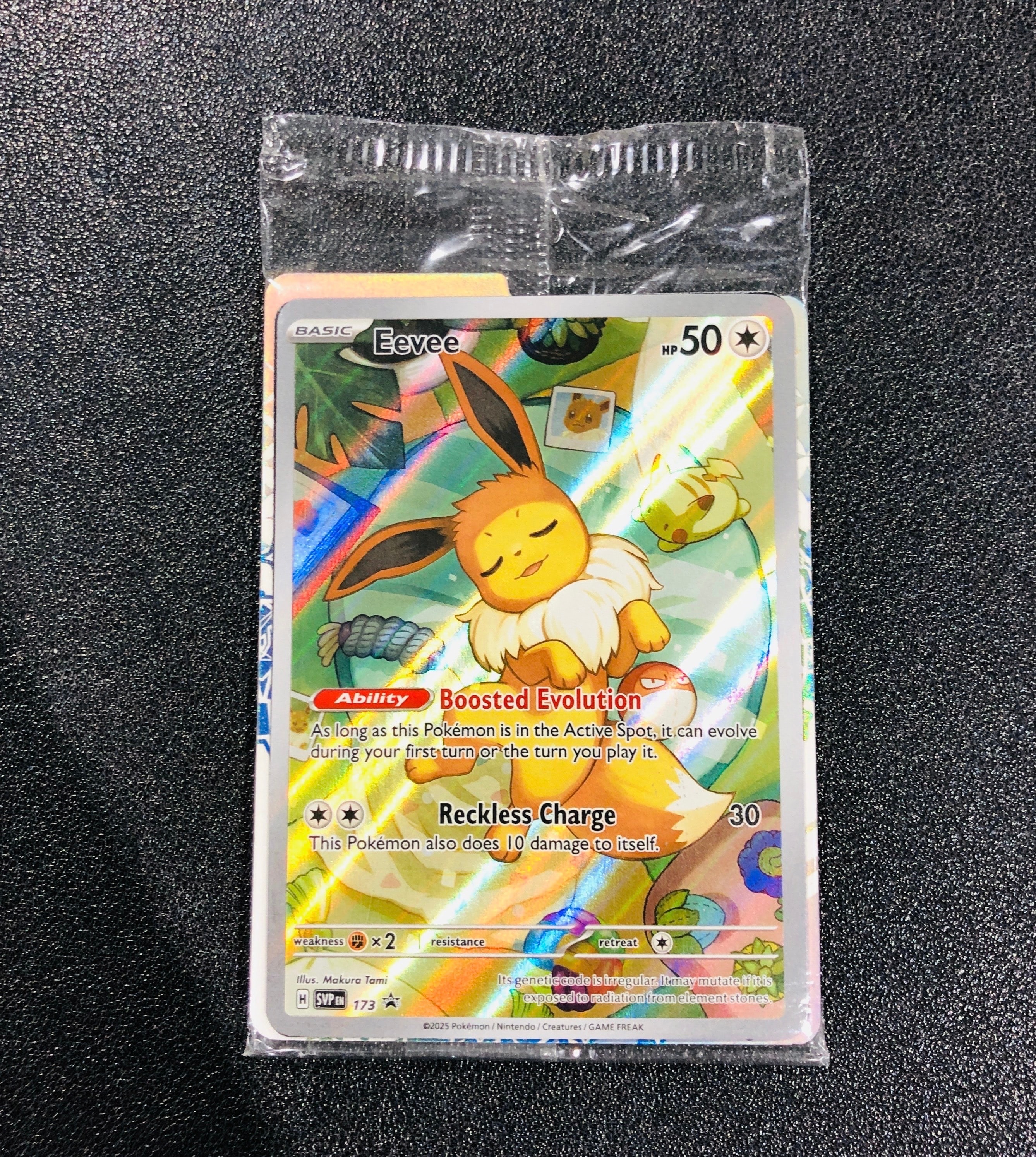 イーブイ P [SVP EN 173]【英語版】(スカーレット&バイオレット「プリズマティックエボリューションズ エリートトレーナボックス」)