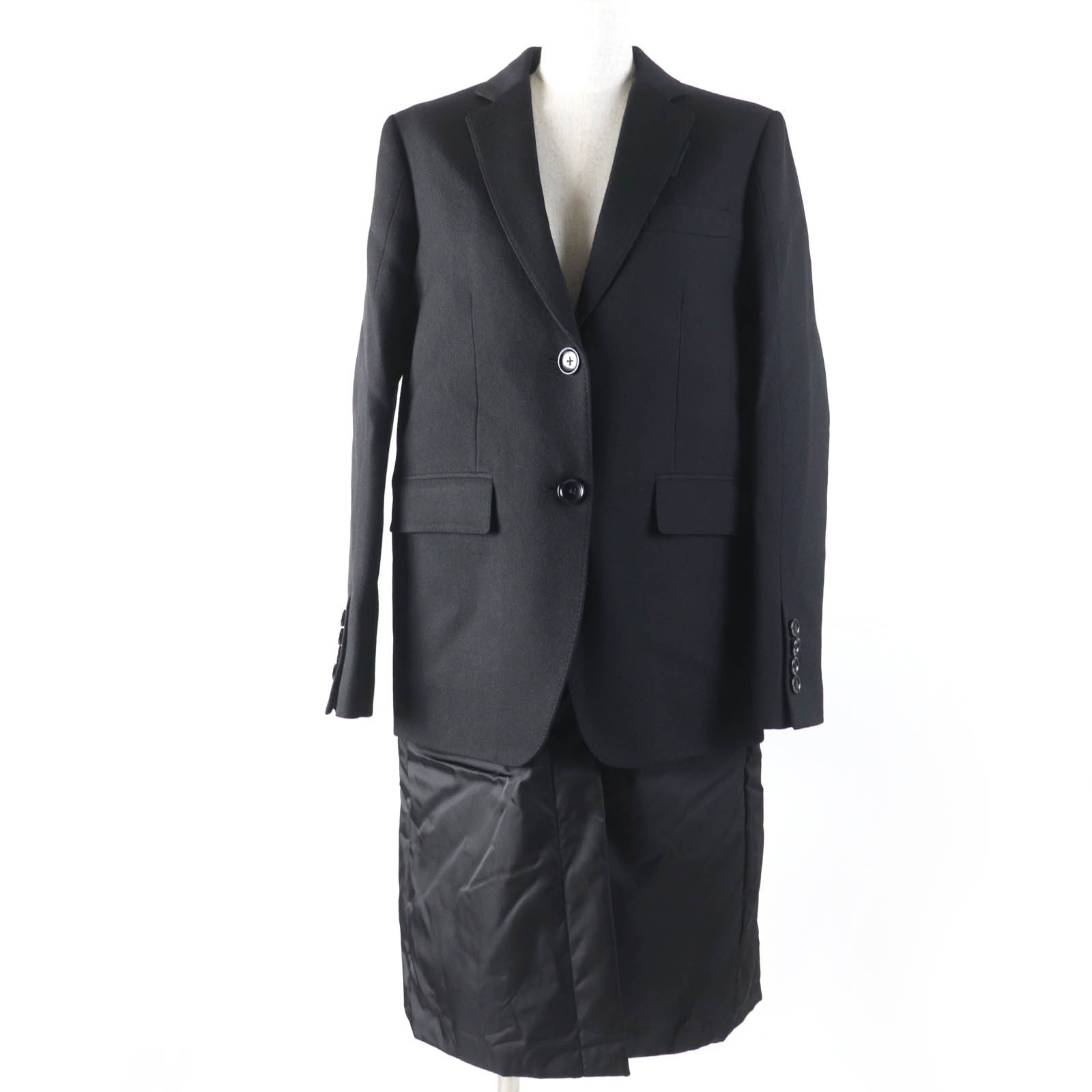 未使用品 バーバリー
 コート ブラック レディース 38