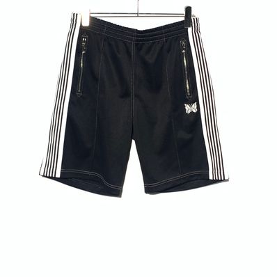 NEEDLES x NUBIAN Short Track Pants "Black"