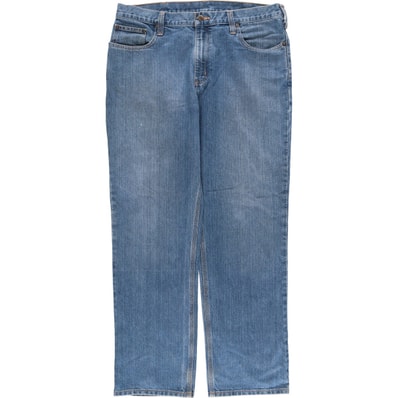 古着 カーハート Carhartt RELAXED FIT テーパードデニムパンツ メンズw37相当/eaa593300