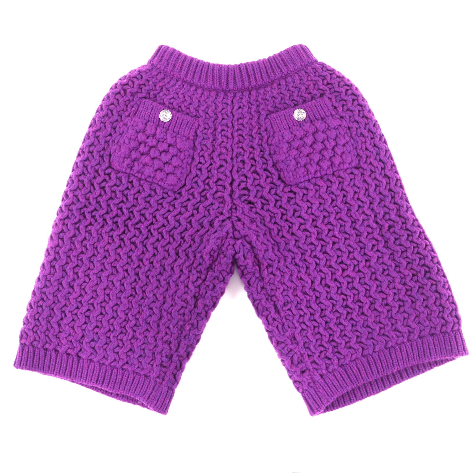 未使用品 シャネル パンツ パープル レディース 34 P72880