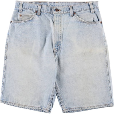 古着 90年代 リーバイス Levi's 36550-0214 オレンジタブ デニムショーツ ハーフパンツ ジョーツ USA製 メンズw36相当 ヴィンテージ/eaa572669