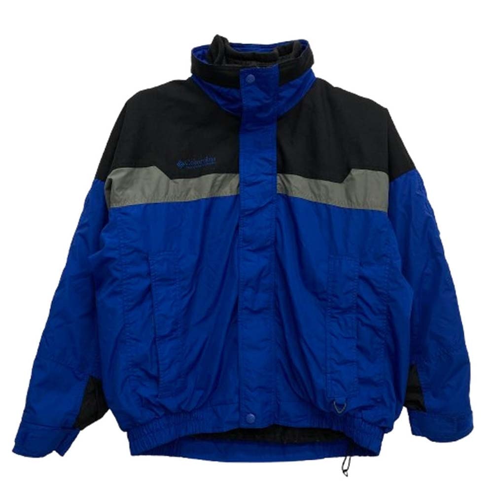 Columbia コロンビア ダウンジャケット 90s 00s BUGABOO バガブー マウンテン シェル ジャケット ブルー系 L【中古】