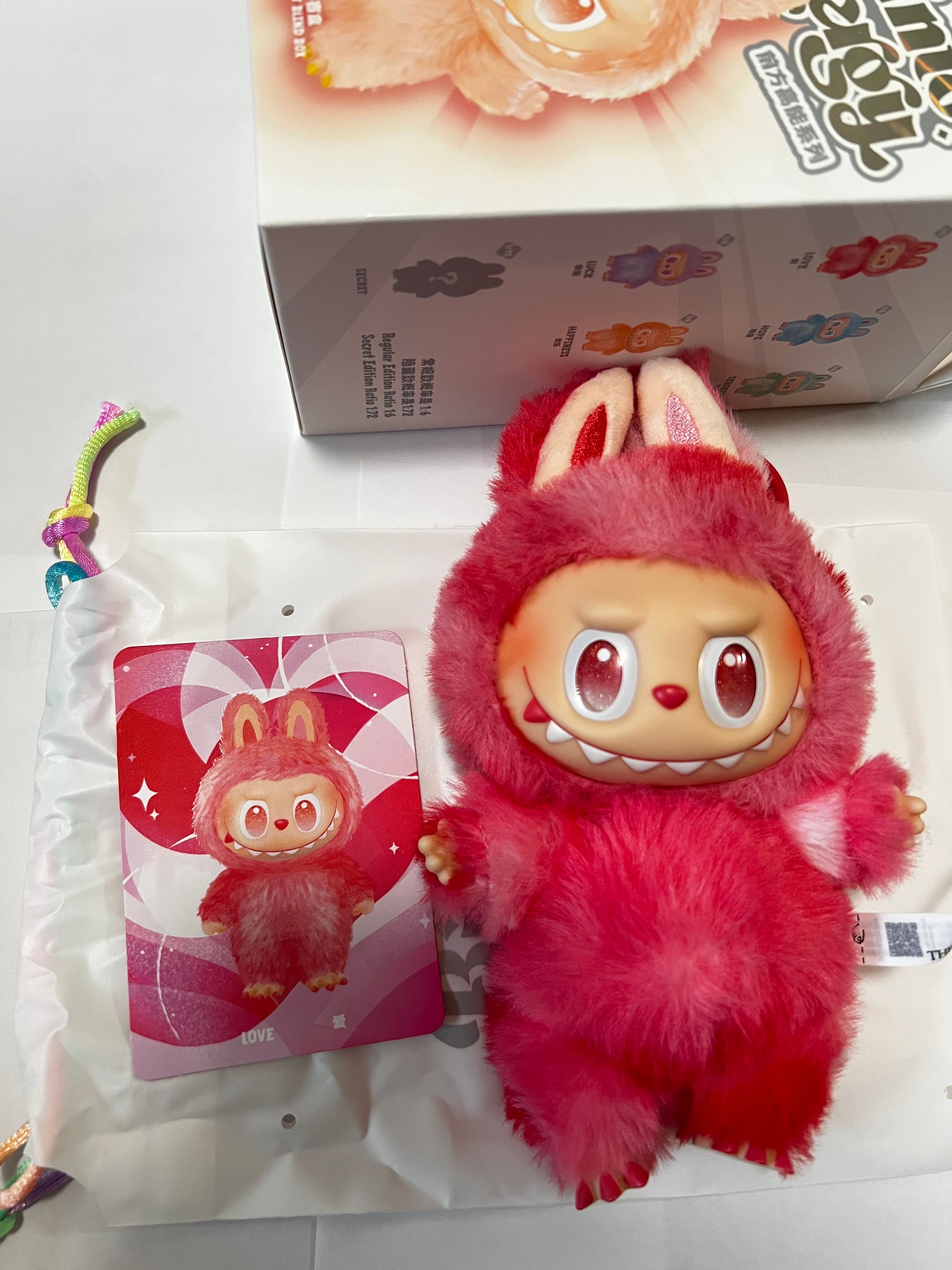 POP MART THE MONSTERS (LABUBU) Big into Energy Series Plush Pendant LOVE