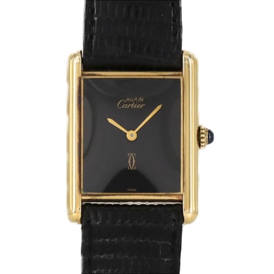 【ノーメンテナンス還元価格】カルティエ マストタンクLM GP GP 手巻