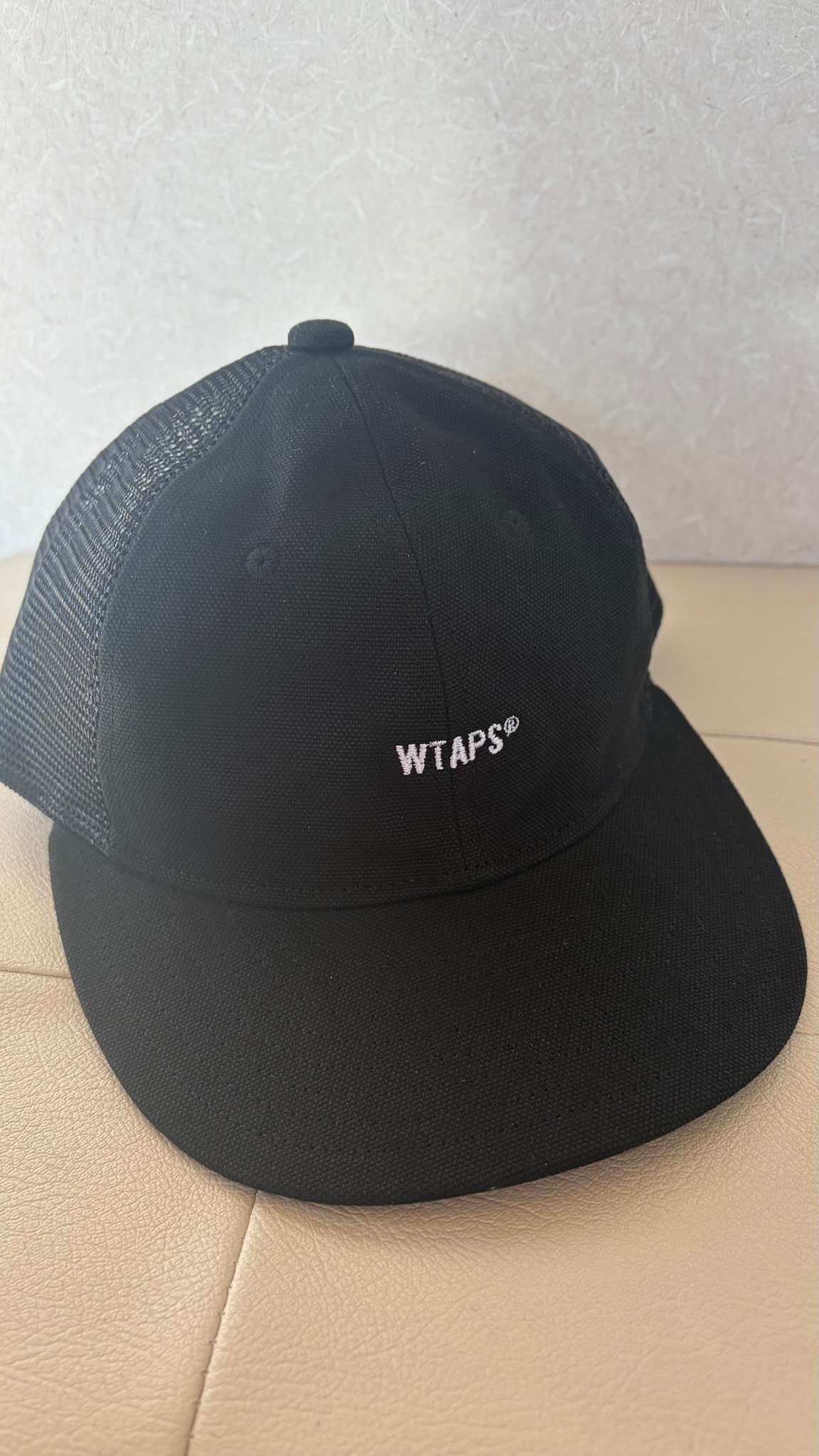 WTAPS T-6M 02 / Cap / Cotton. Cnvs. Mesh "Black"