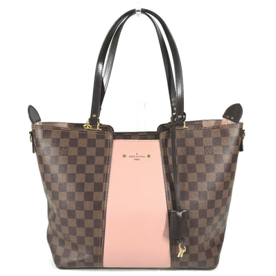 ルイヴィトン LOUIS VUITTON ジャージー N44041 ダミエ カバン バッグ ショルダーバッグ 肩掛け トートバッグ ダミエキャンバス マグノリア ピンク