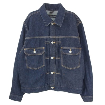 WACKO MARIA ワコマリア 26SS 26SS-WMO-BL07 TRUCKER JACKET INDIGO デニム トラッカー ジャケット インディゴブルー系 M【中古】