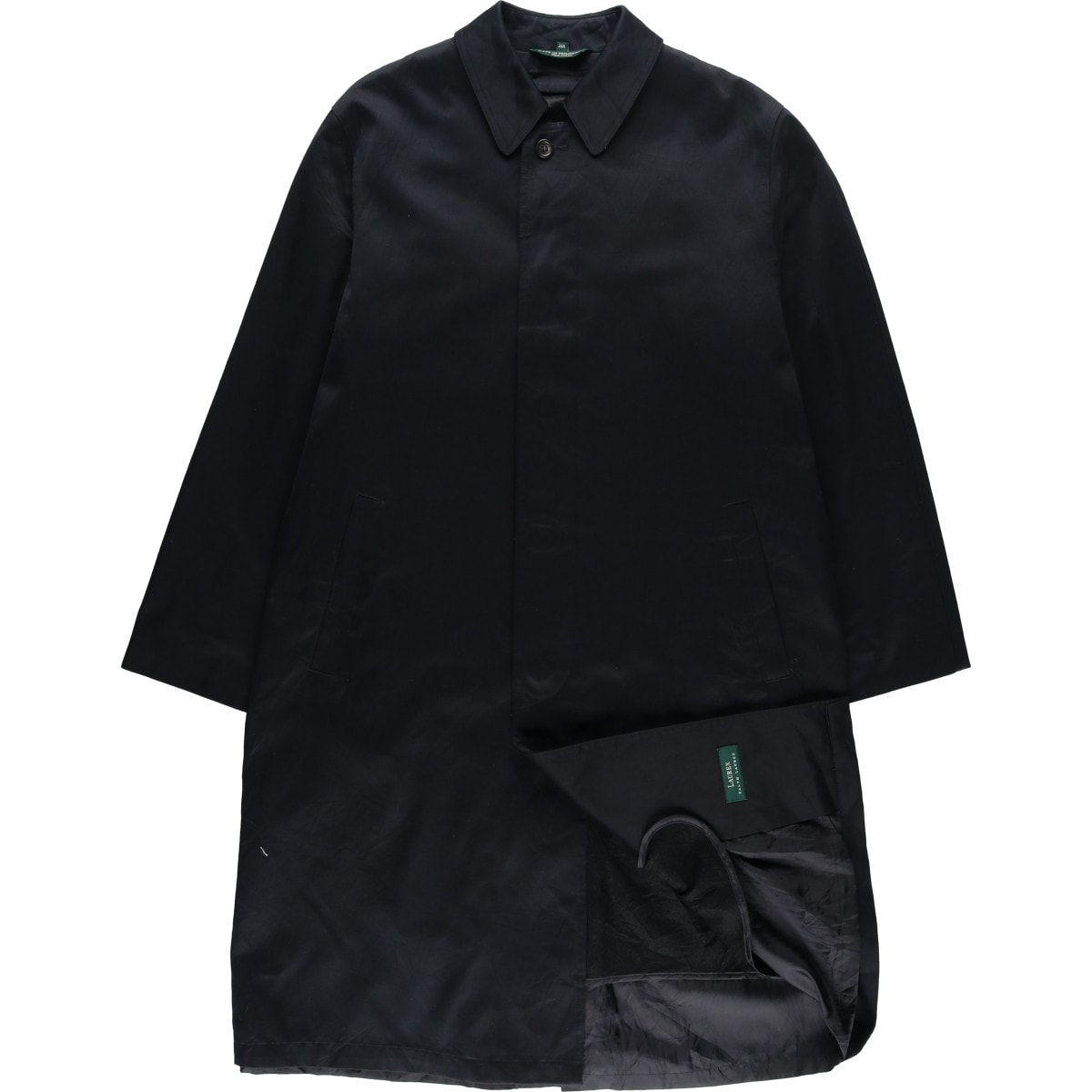 古着 ラルフローレン Ralph Lauren LAUREN ローレン ステンカラーコート バルマカーンコート メンズM相当/evb033588