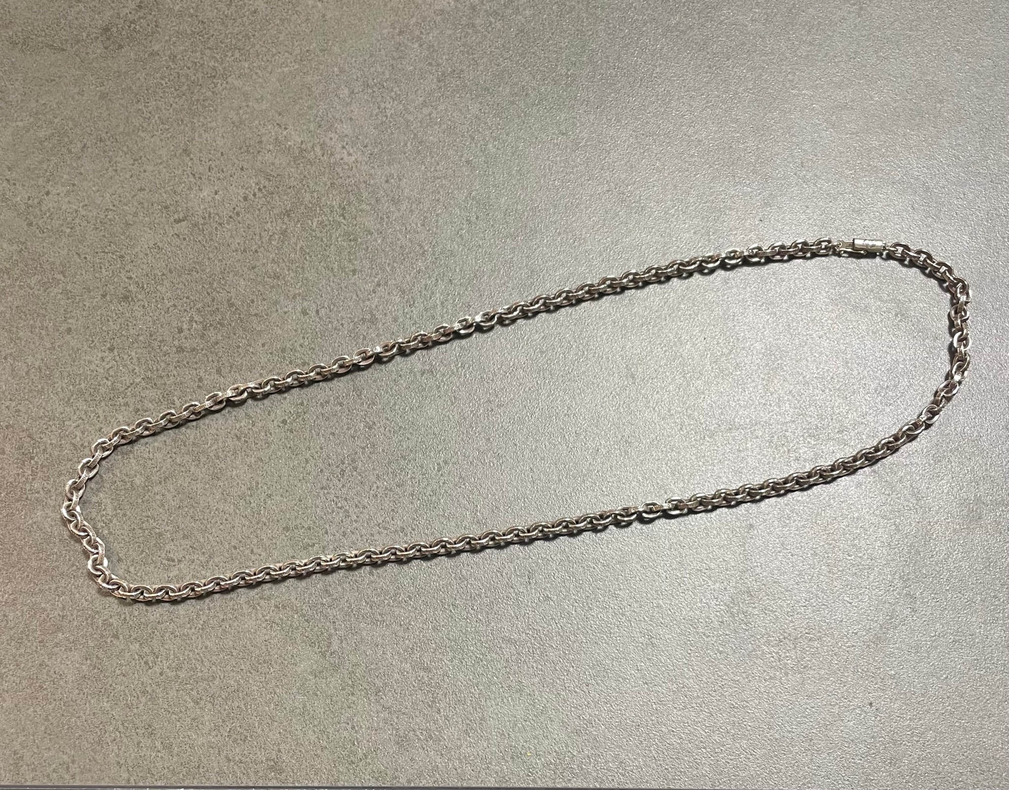 Chrome Hearts Paper Chain Necklace "Silver"