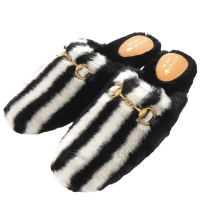 グッチ アディダス ホースビット 722442 ファー スリ