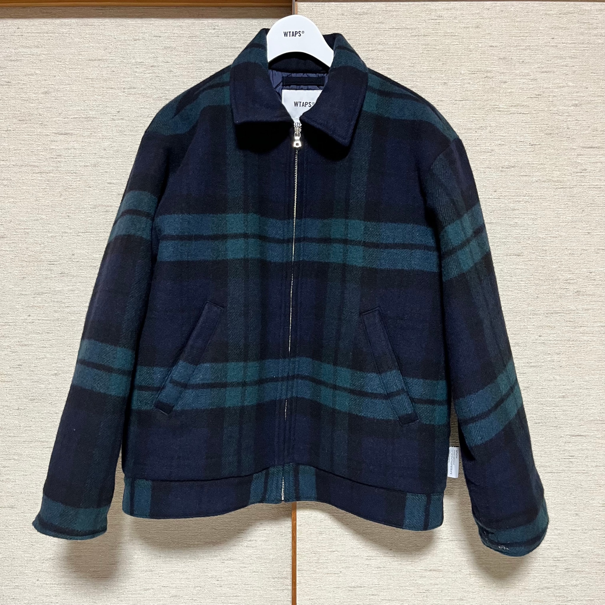 WTAPS Wrecker / Jacket / WOPL. Melton. Textile "Green"