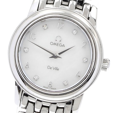 オメガ デビル プレステージ 4570.75 レディース 【中古】