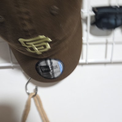 NEW ERA Casual Classic MLB Under Visor Logo San Francisco Giants "Walnut"