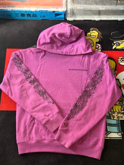 Chrome Hearts Matty Boy Spider Web Hoodie "Purple"