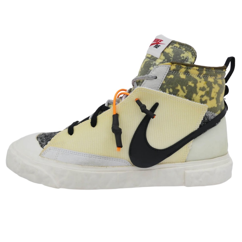 NIKE ナイキ スニーカー CZ3589-100 READYMADE BLAZER MID WHITE レディメイド ブレーザー ミッド スニーカー マルチカラー系 28cm【中古】