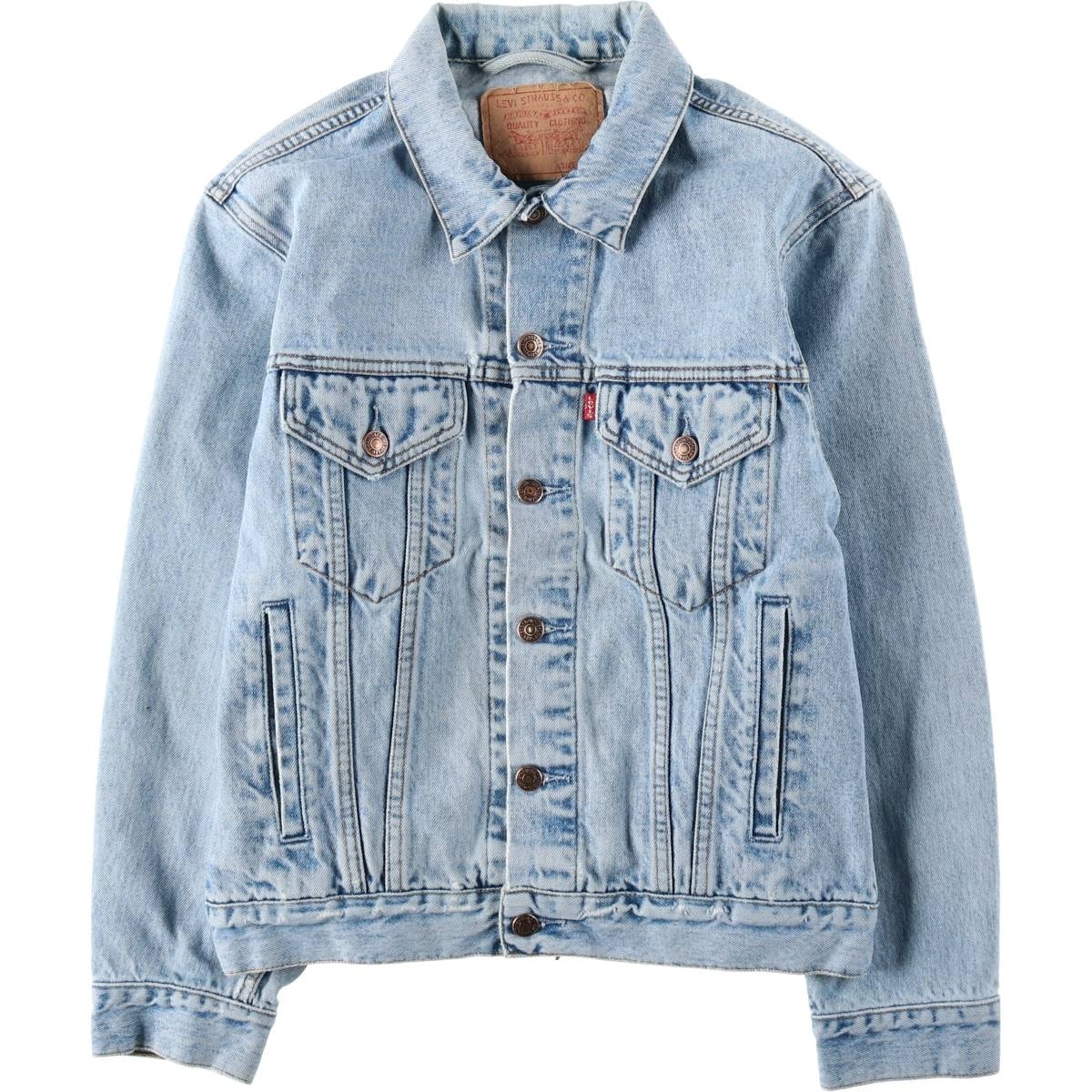 古着 90年代 リーバイス Levi's 70503-0283 ユーロモデル デニムジャケット Gジャン メンズS相当 ヴィンテージ/eaa629342