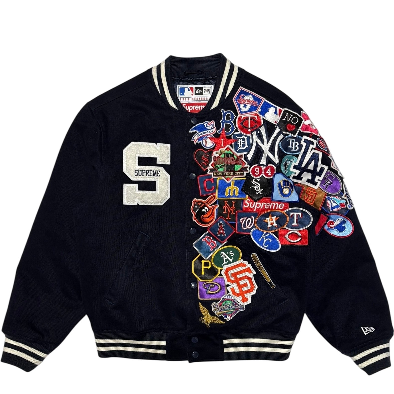 Supreme / New Era®/ MLB Varsity Jacket 