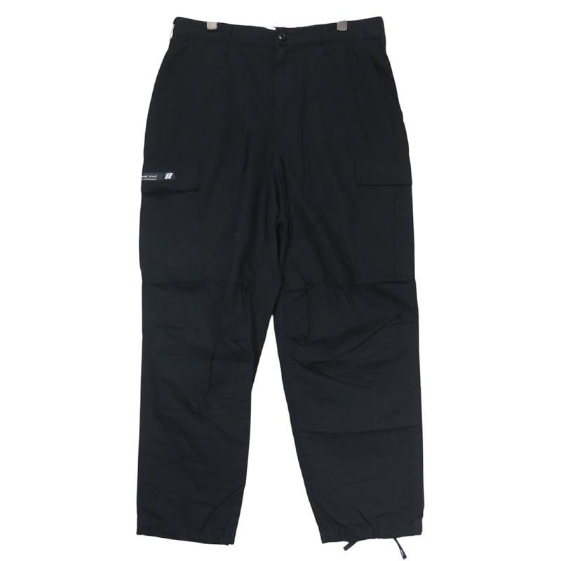 WTAPS MILT9601 / Trousers / Cotton. Ripstop. Identity "Black"
