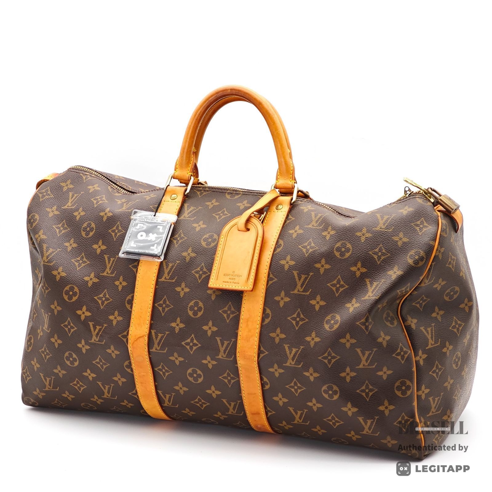LOUIS VUITTON ルイ・ヴィトン キーポル50 Monogram キーポル50 M41426 TH0073 ボストンバッグ Monogram Canvas Brown レディース
