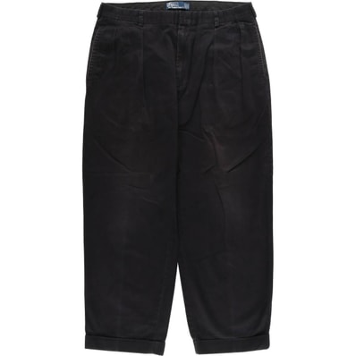 古着 ラルフローレン Ralph Lauren POLO by Ralph Lauren ツータック チノパンツ メンズw35相当/eaa542511