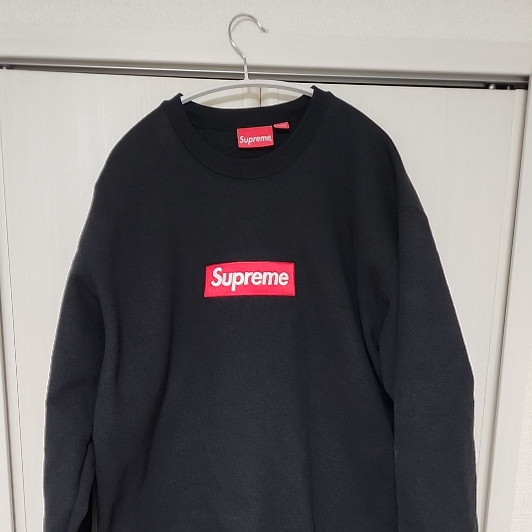 Supreme Box Logo Crewneck "Black" (22FW)