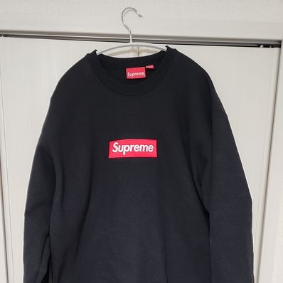 Supreme Box Logo Crewneck "Black" (22FW)