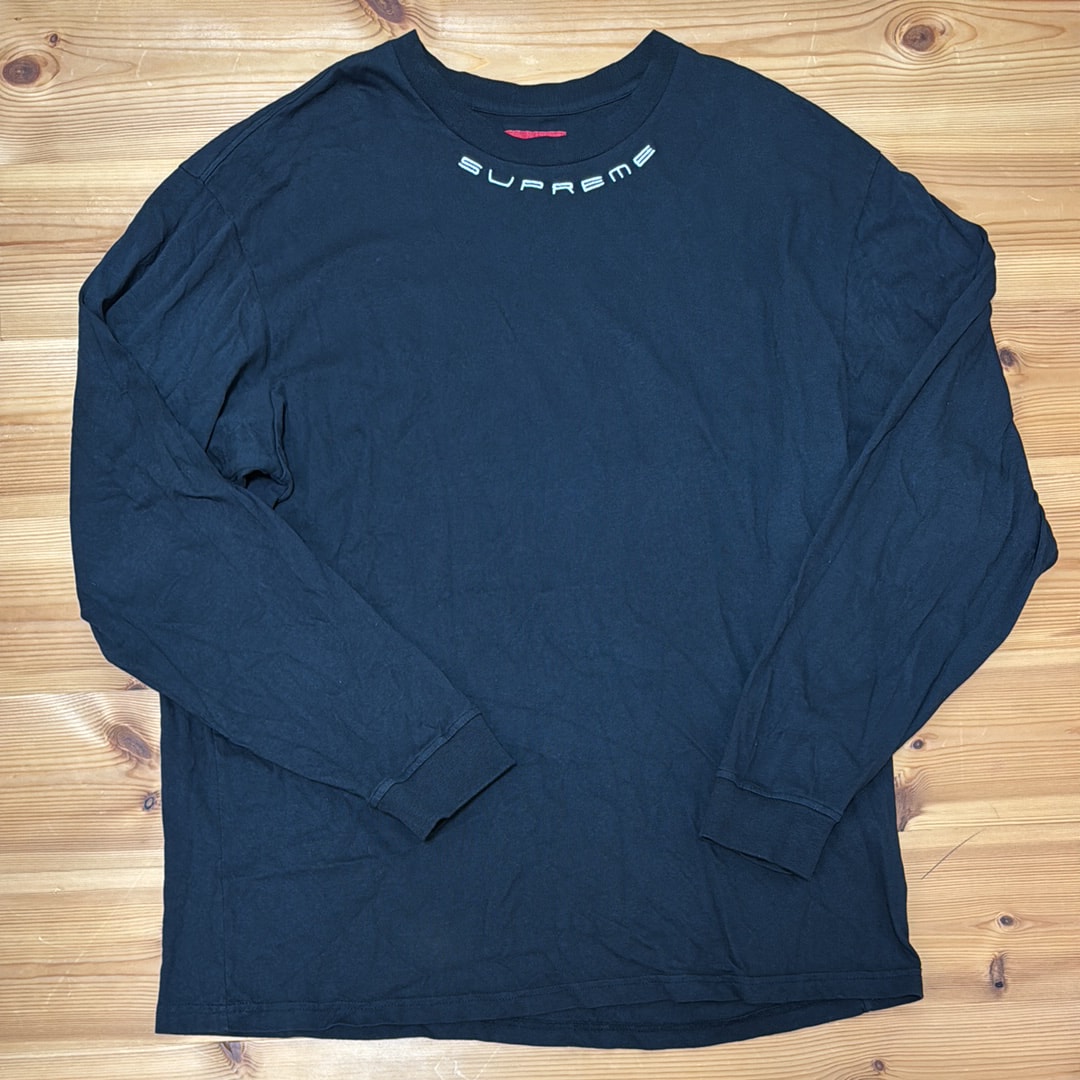 Supreme Collar Logo L/S Top 